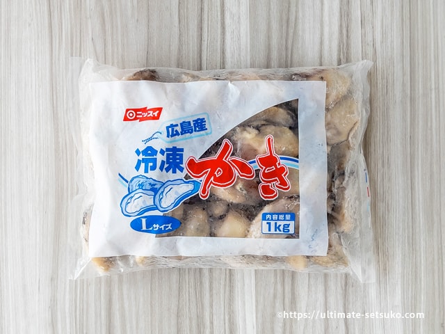 コストコ ニッスイ 広島産 冷凍牡蠣（Lサイズ）