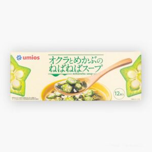 コストコで買った新商品！オクラとめかぶのねばねばスープは温冷どちらも楽しめる本格和風味