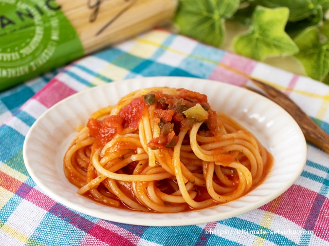 もちもち麺にソースが絡む