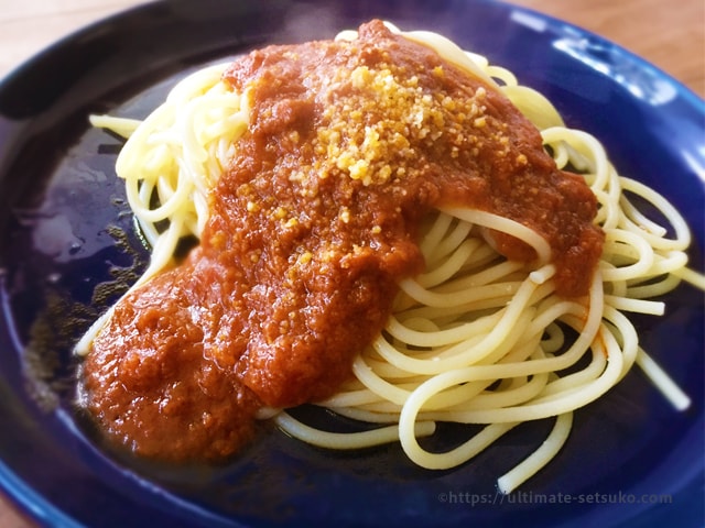 コストコのパスタなら断然ガロファロがおすすめ！ざらざらの太麺にソースがよく絡んでボリュームも満点