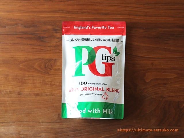 PG tips ピラミッド型ティーバッグ