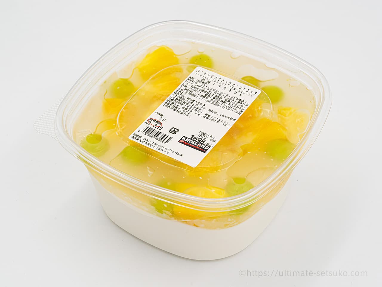 コストコ夏のパイン＆ココナッツパンナコッタ！爽やかなのに濃厚で