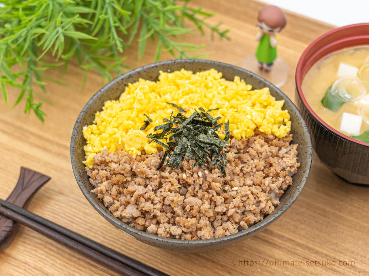 和風そぼろ丼