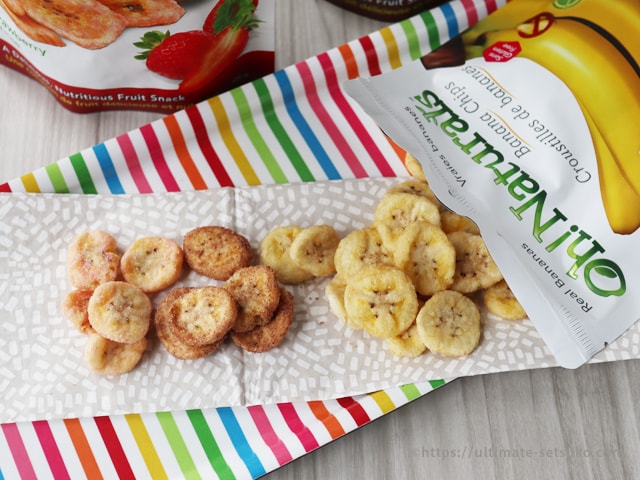 コストコ RealBananas Oh!Naturals フレイバーバナナチップス アソート