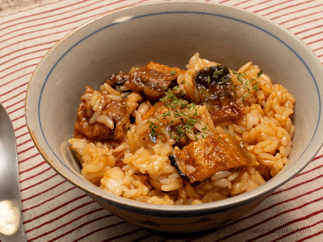 サンマ蒲焼ごはん