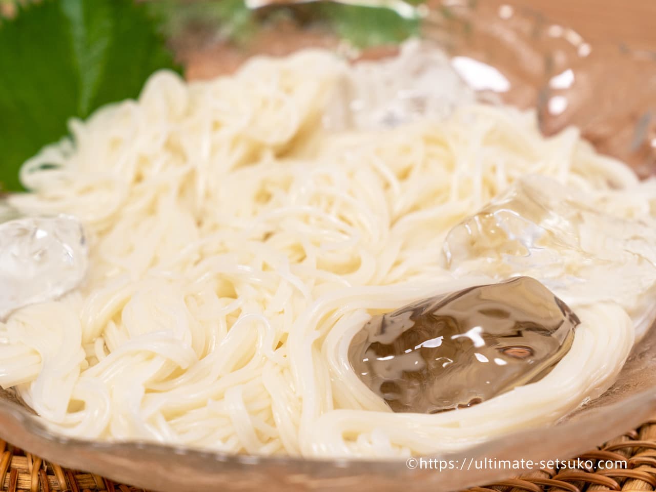 しっかりとコシがある麺！