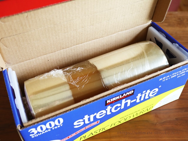 コストコのストレッチタイトフードラップは電子レンジNGだが密着性が
