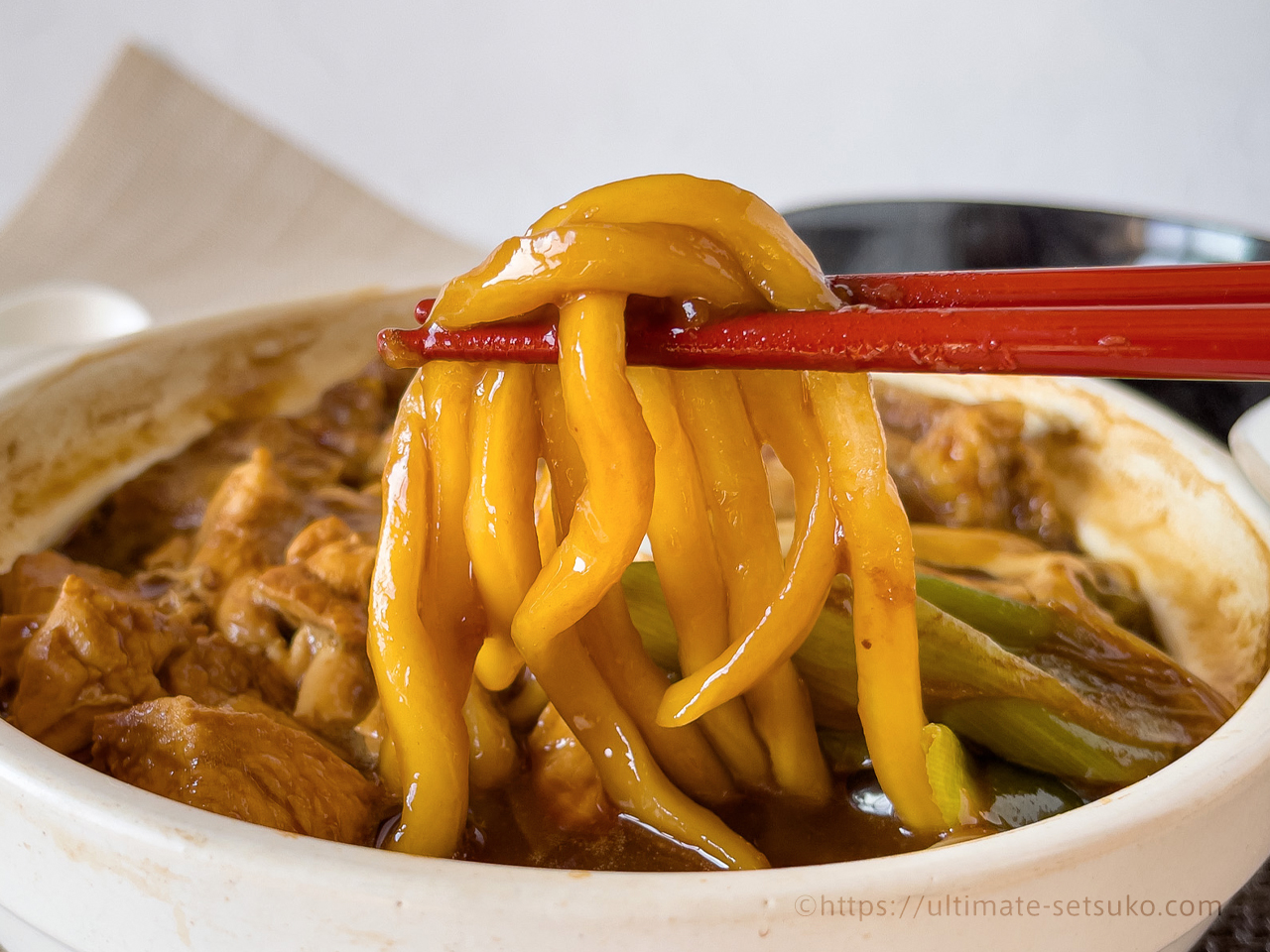 麺の食感が特徴的