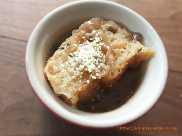 オニオン香るざくざく食感のミネストローネ