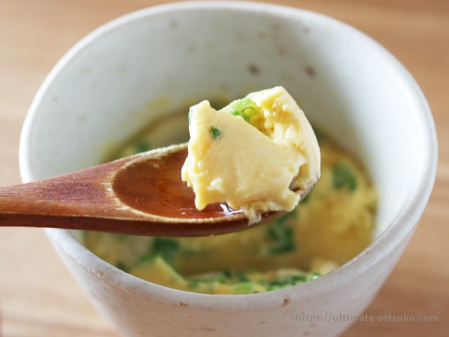 コストコの卵を消費しよう！レンジで作る超簡単茶碗蒸しのレシピ