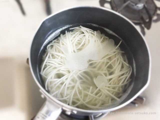 さくらどり入りフォー風にゅう麺