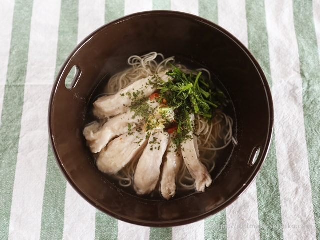 さくらどり入りフォー風にゅう麺