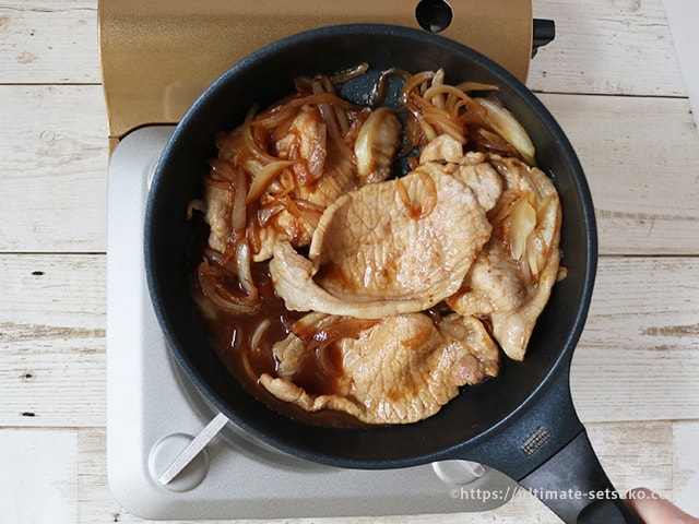 生姜焼き手順③