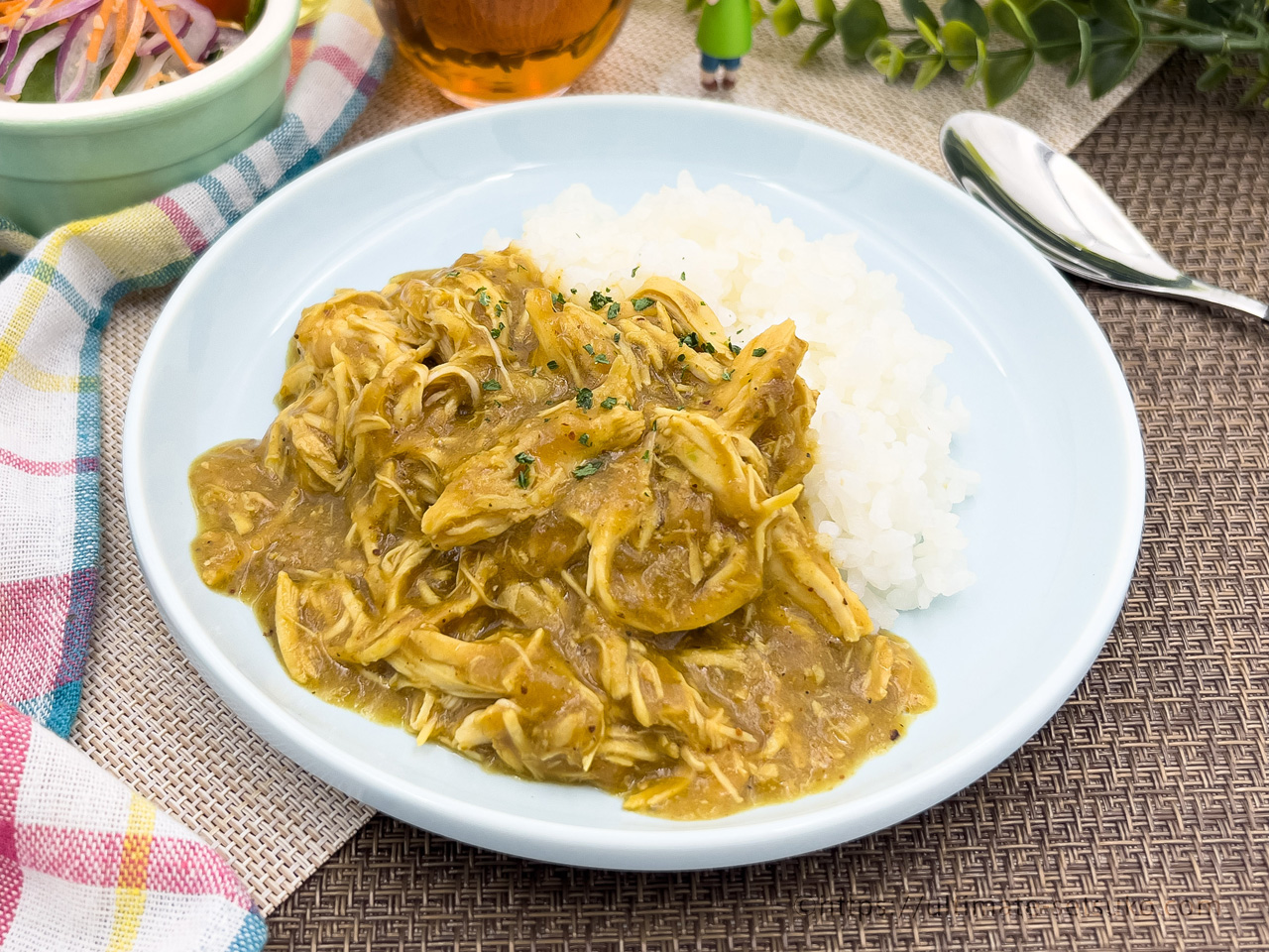 ロティサリーチキン カレー