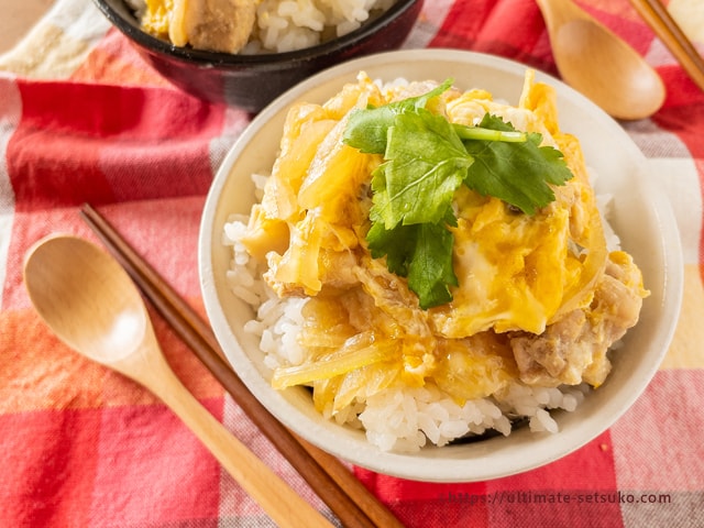 さくらどりレシピ 親子丼