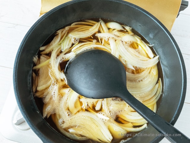 親子丼の作り方①