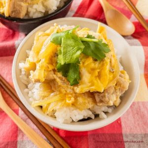 さくらどりレシピ 親子丼