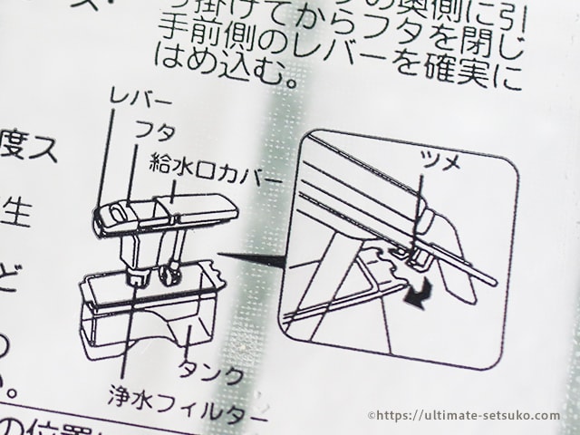 給水タンクの仕組み