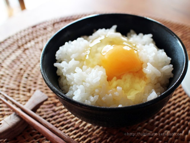 たまごと醤油の定番卵かけご飯