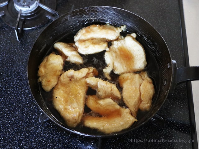 鶏むね肉の甘酢煮