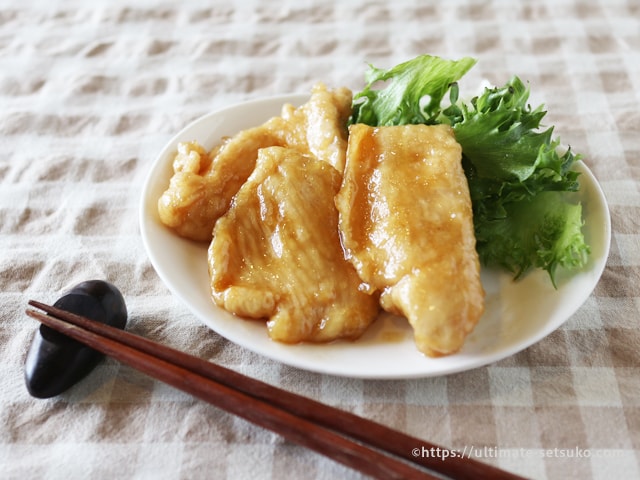 鶏むね肉の甘酢煮