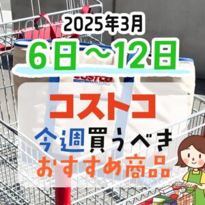 コストコで今週末買うべきピックアップ商品！