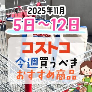 コストコで今週末買うべきピックアップ商品！