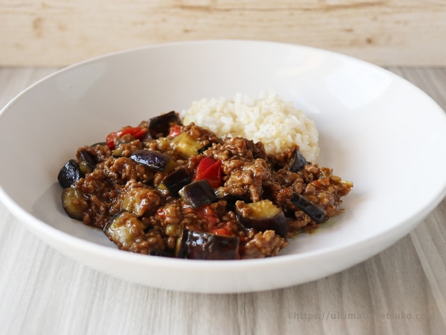 コストコさくらどり挽肉をたっぷり使った野菜の甘甘キーマカレー